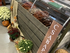 Csabai Kolbászfesztivál stand dekoráció